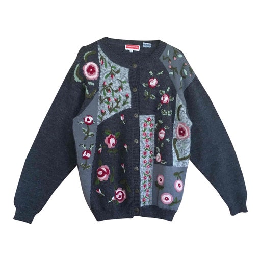Embroidered cardigan