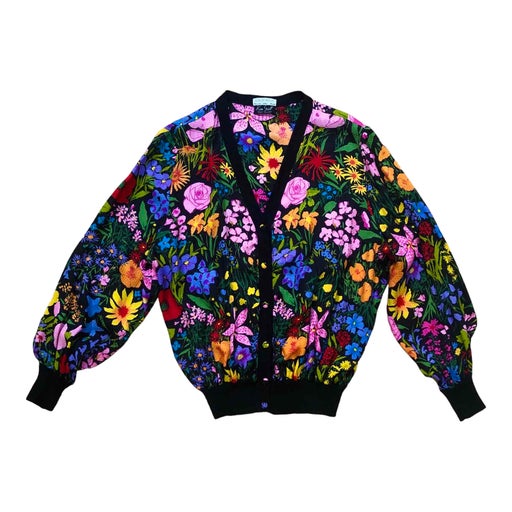 Silk cardigan
