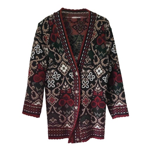 Patterned cardigan