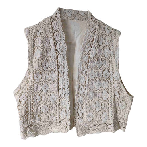 Crochet Sleeveless Vest