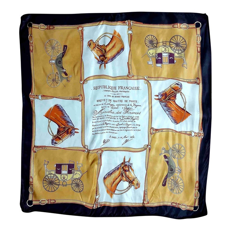 Silk scarf