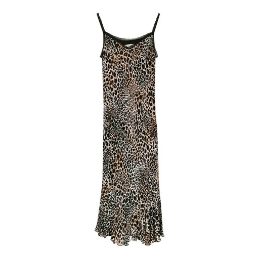 Leopard midi dress