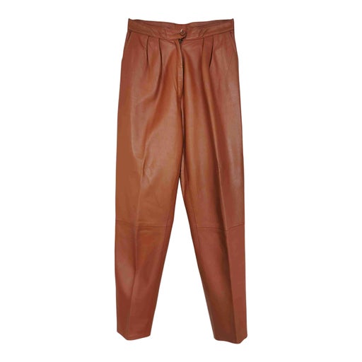 Leather trousers