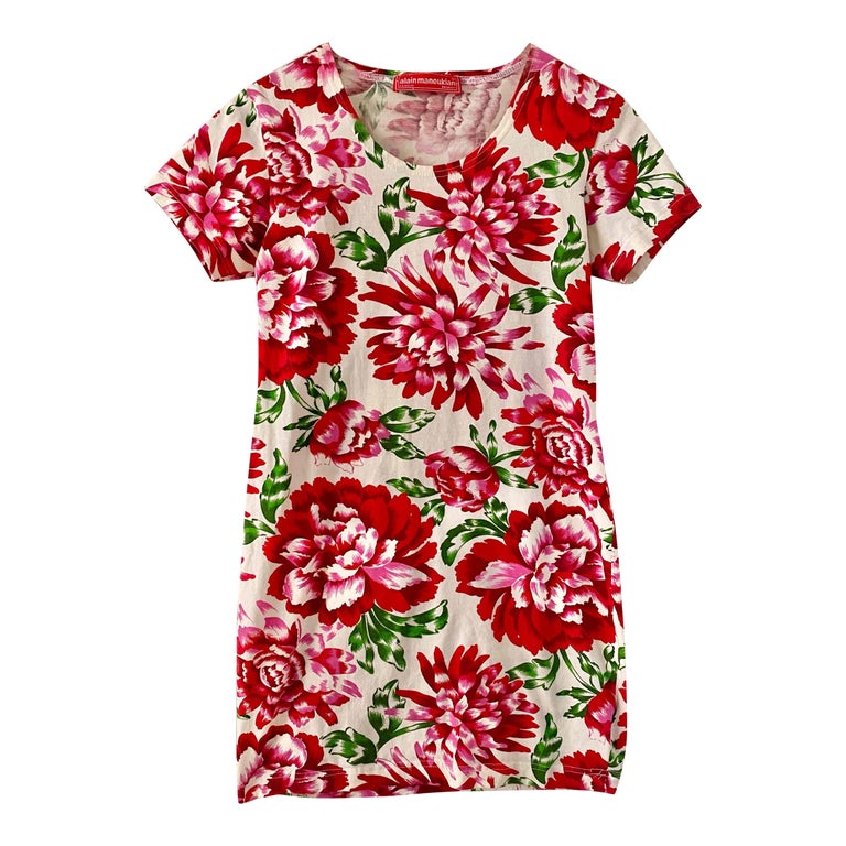 Mini robe en coton