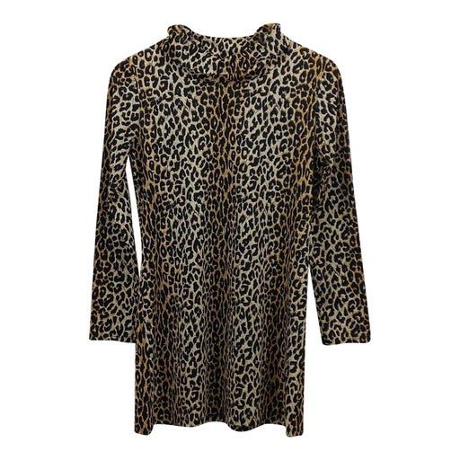 Robe mini léopard