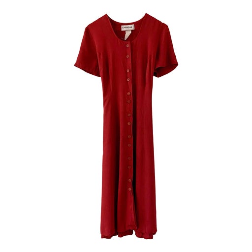 Long buttoned dress