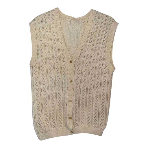 Sleeveless wool vest