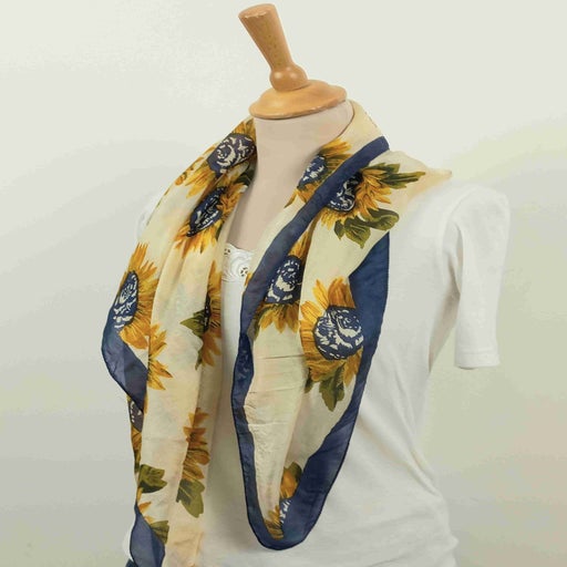 Sunflowers scarf