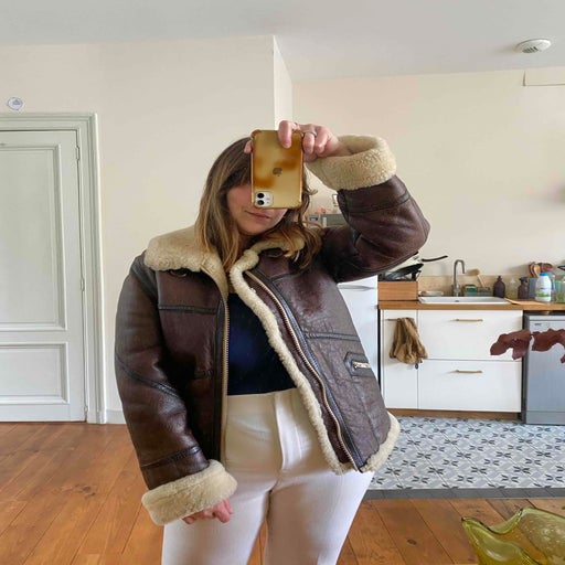 Shearling Bomber