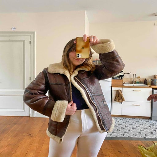 Shearling Bomber