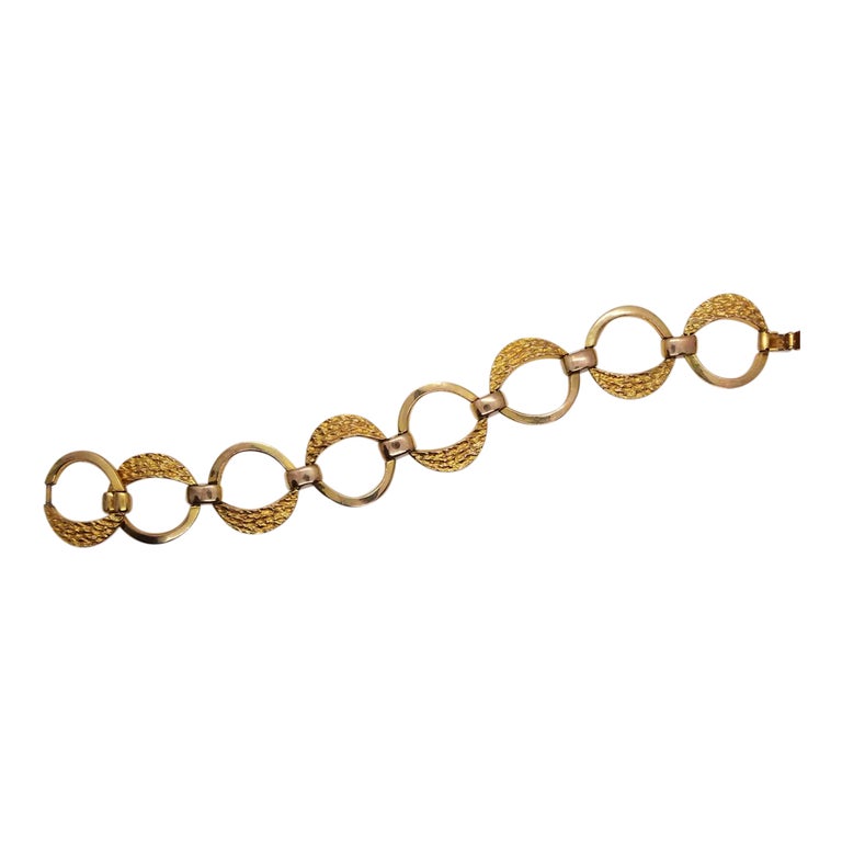 Gold plated bracelet