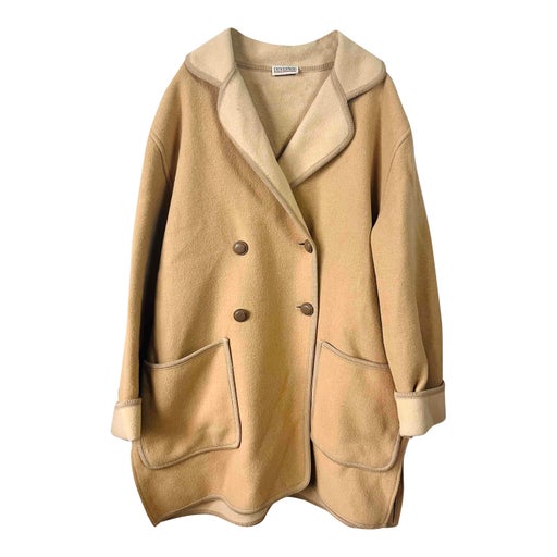 Long wool jacket