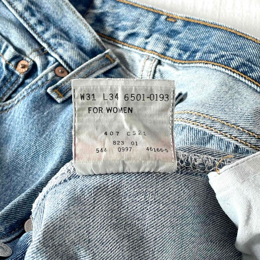 Levi's 501 W31L34 jeans