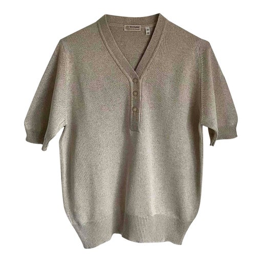 Cashmere and silk top