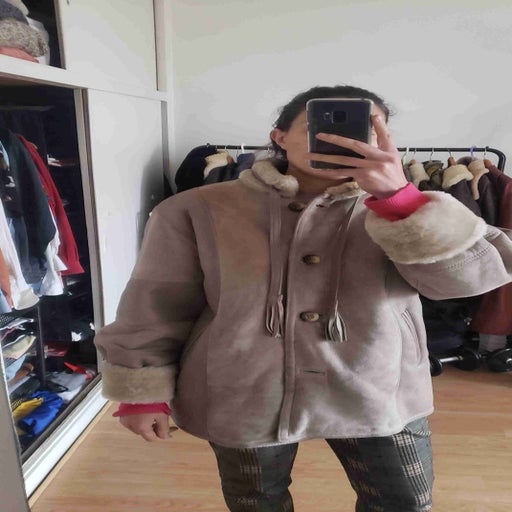 Shearling coat