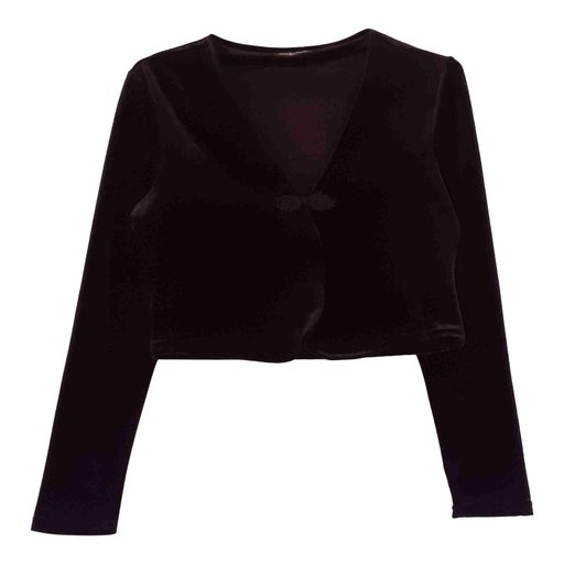 Velvet crop top
