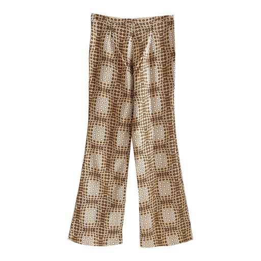 Pantalon à motifs