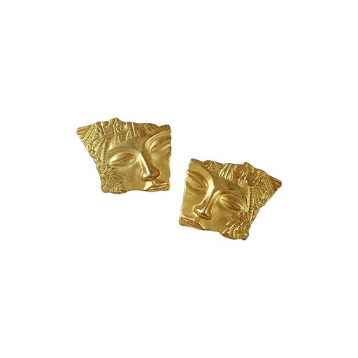 face earrings