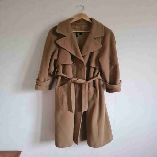 Long belted coat