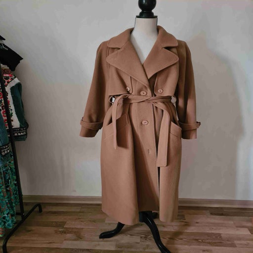 Long belted coat