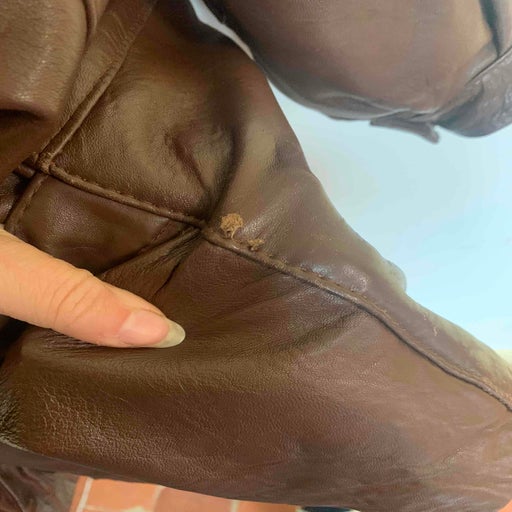 leather coat