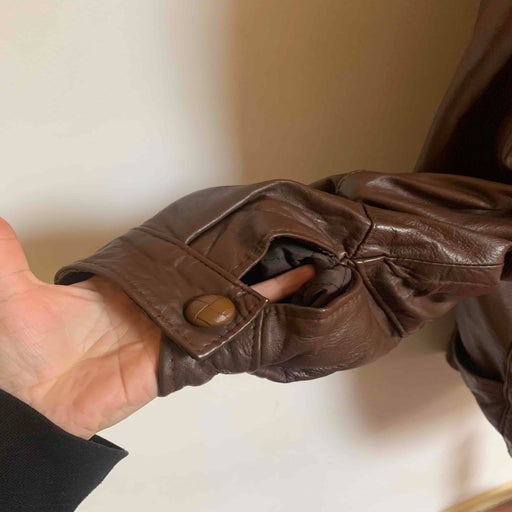 leather coat