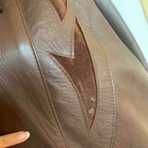 leather coat