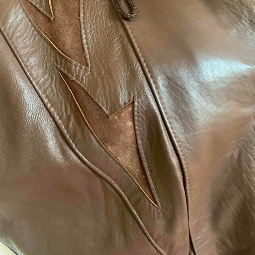 leather coat