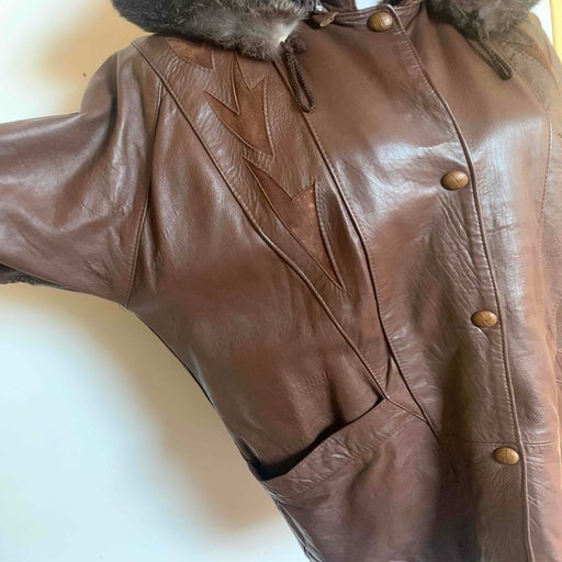 leather coat