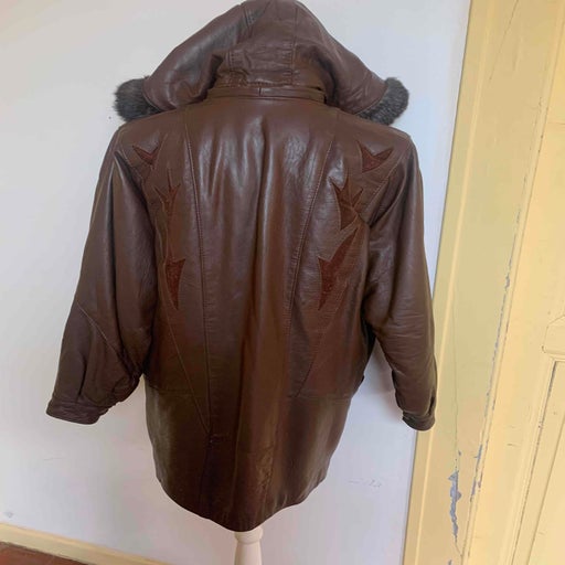 leather coat
