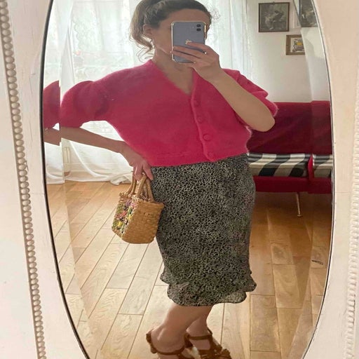 Leopard skirt