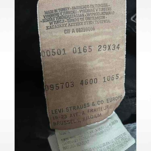 Levi's 501 W29L34 jeans