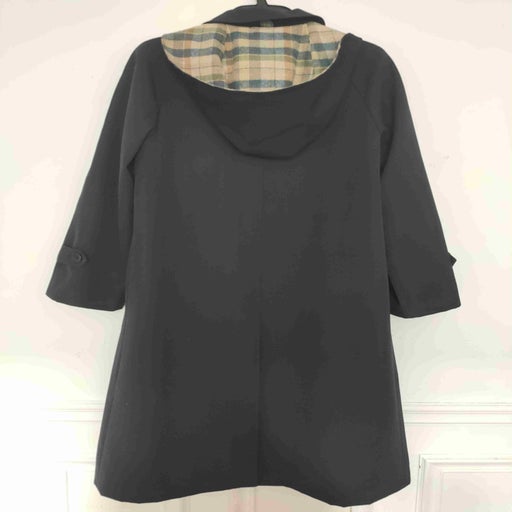 Hooded trench coat