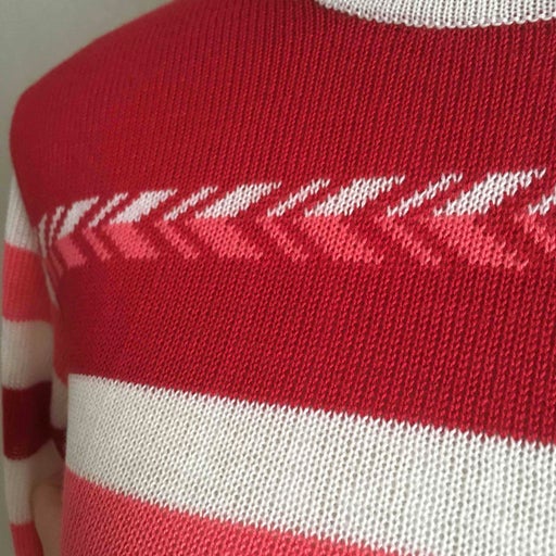 70's striped jumper