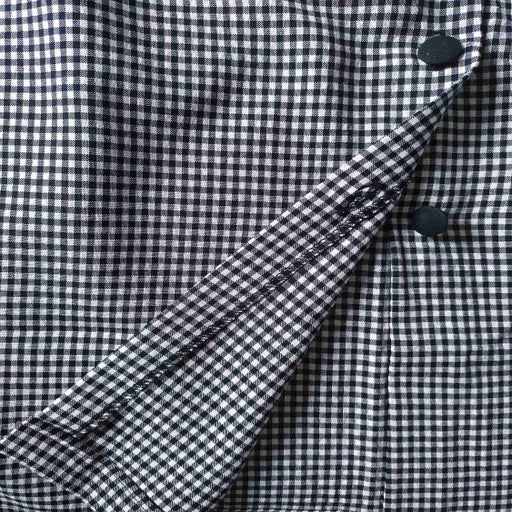 Gingham pencil skirt