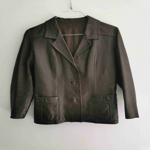 Blazer en cuir