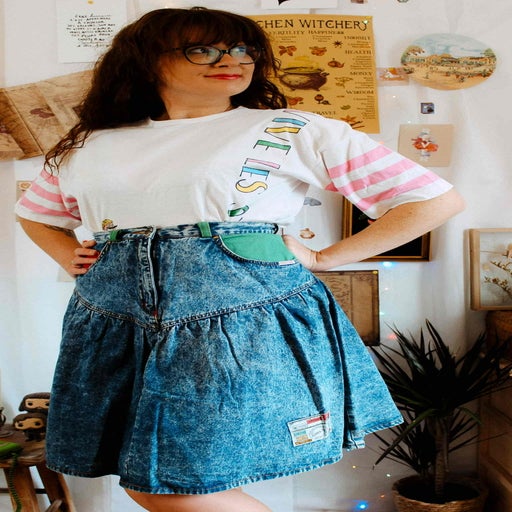 denim skirt