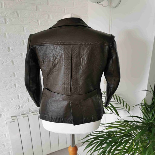 Blazer en cuir