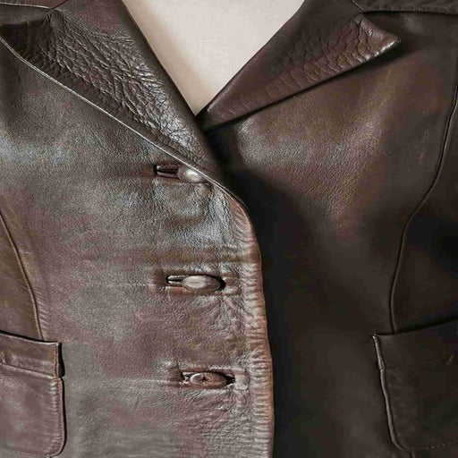 Blazer en cuir
