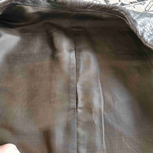 Blazer en cuir