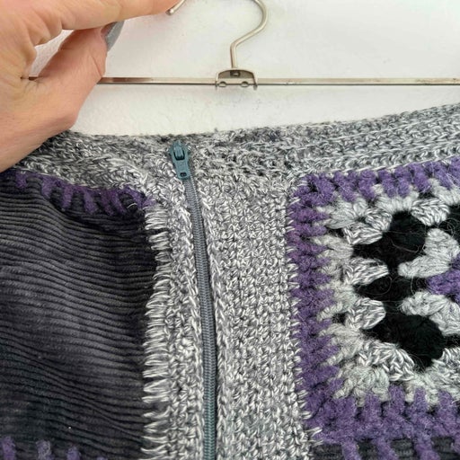 Patchwork mini skirt