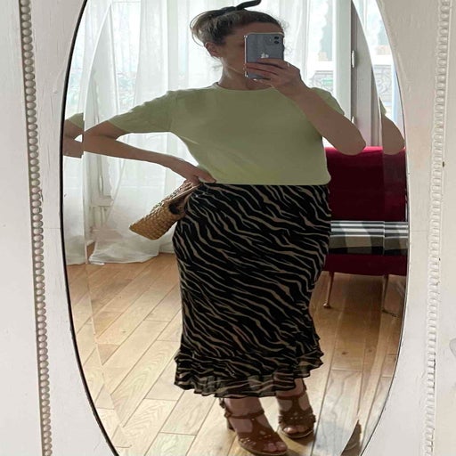 Zebra skirt