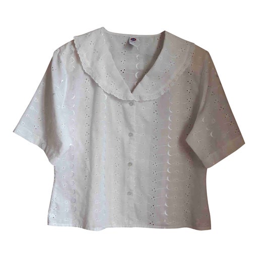 English embroidery blouse