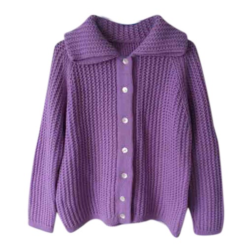 Wool cardigan