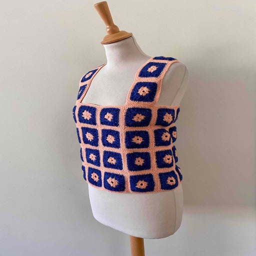 Crochet crop top