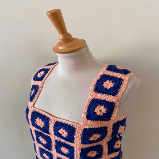 Crochet crop top