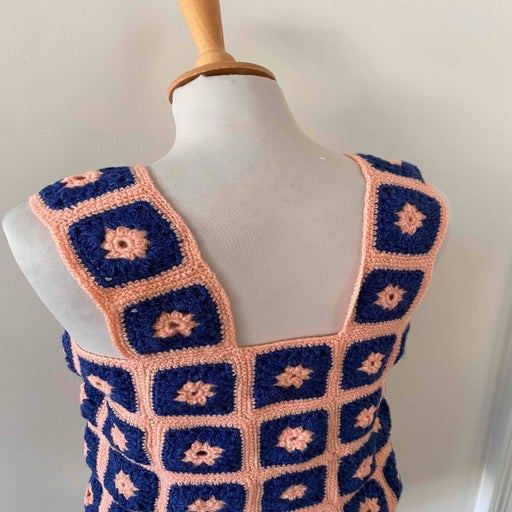 Crochet crop top