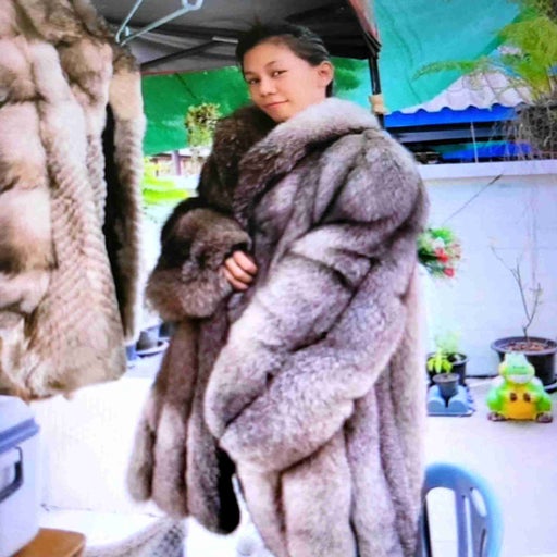 Fur coat