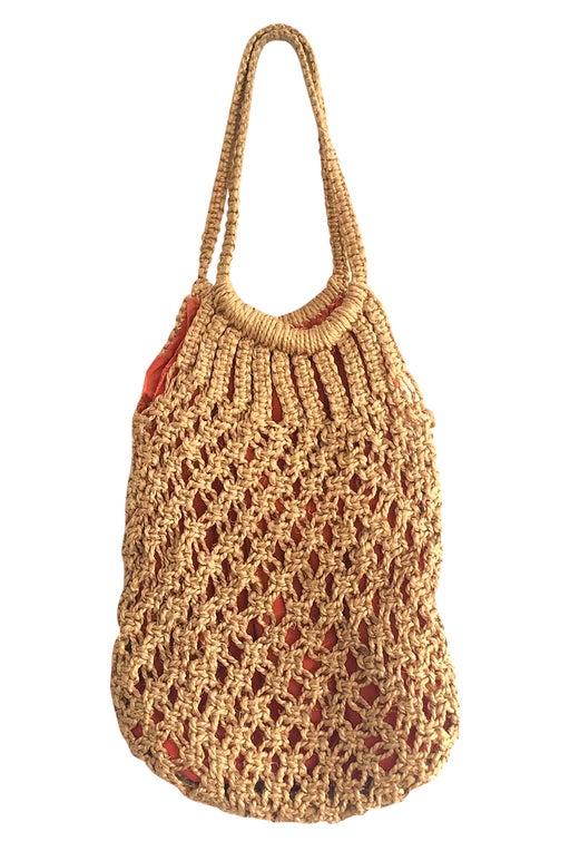 Sac en macramé