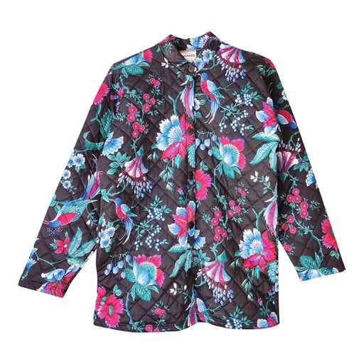 Floral quilted jacket